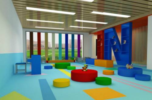 幼兒園地面怎么設計？問問環保地坪涂料施工公司更靠譜